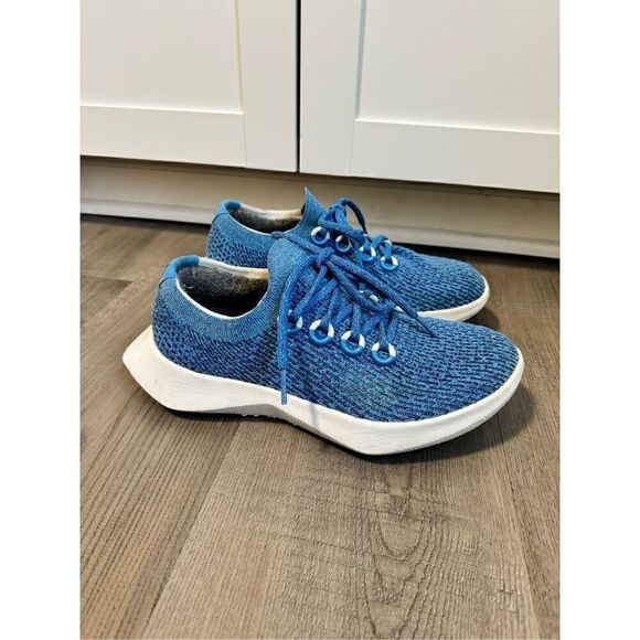 Allbirds Tree Dasher 2 Women's Size 9 Blue Comfort Running Sneakers Shoes - Picture 3 of 11
